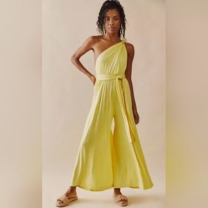 Free People Dani Convertible Open-Back One Piece Jumpsuit